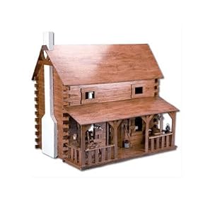 Creekside Cabin Dollhouse Kit