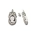 Sterling Silver Mother-of-Pearl Cameo Earrings