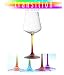 Kitchen & Housewares : Transition White Wine Glasses by Laura B - Set of 4