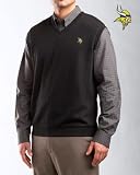 Minnesota Vikings Black Journey Flatback Sweater Vest