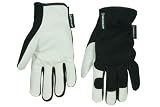 Produkt-Bild: Dunlop 360120 Profi Allzweck Arbeitshandschuh Ziegenleder/ Polyester, schwarz,  Gr. L (10), Cat. 2 zertifiziert EN 388/ 3111