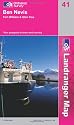 Ben Nevis, Fort William and Glen Coe (OS Landranger Map Series)