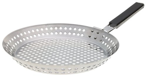 Mr. Bar-B-Q Deluxe Stainless-Steel Skillet