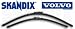 Produkt-Bild: Wischerblattsatz f&uuml;r Frontscheibe Volvo original f&uuml;r Volvo S60, S80 (-2006), V70 P26, XC70 (2001-2007), XC90