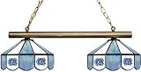 NCAA North Carolina Tar Heels 2-Light Game Table Lamp