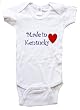 MADE IN KENTUCKY - KENTUCKY BABY - State-series - White, Blue or Pink Onesie / Baby T-shirt