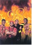 98 Degrees (Group with Fire) Music Poster Print - 24