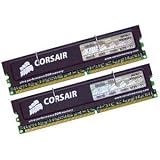 Corsair XMS - Memory - 1 GB : 2 x 512 MB - DIMM 184-pin - DDR - 550 MHz / PC4400 - CL2.5 - 2.75 V - unbuffered - non-ECC