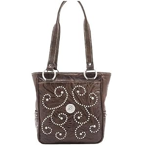 American West Everyday Cowgirl Zip-Top Tote