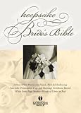 HCSB Keepsake Bride's Bible (Silver page edges and cover stamping)