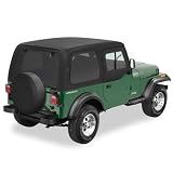 Bestop 41498-01 Black 1 Piece Hardtop With Doors for 1987-95 Jeep Wrangler