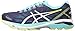 ASICS Women's Gt-1000 5 Running Shoe, Indigo Blue/White/Safety Yellow, 10.5 M US