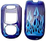 Blue Fire - Samsung SPH-A920 Protective Hard Case - Snap on Cell Phone Faceplate Cover