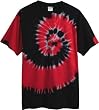 Adult Tie-Dyed Two-Color Spiral Short-Sleeve T-shirt