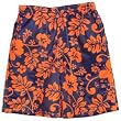 Boys Hibiscus Flower Printed Swim Trunks