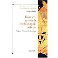 Exercices spirituels et philosophie antique