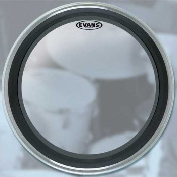 Evans Adjustable Dampening EMAD Bass Drumhead, 22 Inch