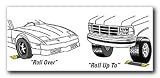Parking Target Peel-and-Stick Parking Aid