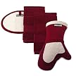 Kitchen Towel and Pot Holder Ming Red 4-pc. Set
