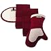 Kitchen Towel and Pot Holder Ming Red 4-pc. Set