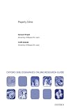 Property Crime: Oxford Bibliographies Online Research Guide