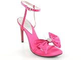 Satin Fuchsia Hayden D2 by Dikuza Women's Satin Ankle Tie Party Prom Pageant Evening Bridesmaid Shoes Sandal