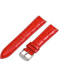 Red Croco 18mm Watch Band Fits Philip Stein Small Size 1 (With Built in Quick Release Pins) !!!!