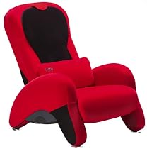 Human Touch iJoy 100 Robotic Massage Chair, Red