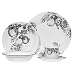 Kitchen & Housewares : Corelle Lifestyles 20-Piece Dinnerware Set, Service for 4, Antique Linen