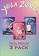 Yoga Zone Total Health 3-Pack (Flexibility and Stress Release / Power Yoga for Strength and Endurance / Weight Loss)