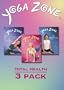 Yoga Zone Total Health 3-Pack (Flexibility and Stress Release / Power Yoga for Strength and Endurance / Weight Loss)