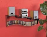 CD Storage Wall Mount Stereo Shelf