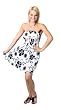 Alki'i Women's One-size-fits-all Ruffled Tube Dress/Coverup