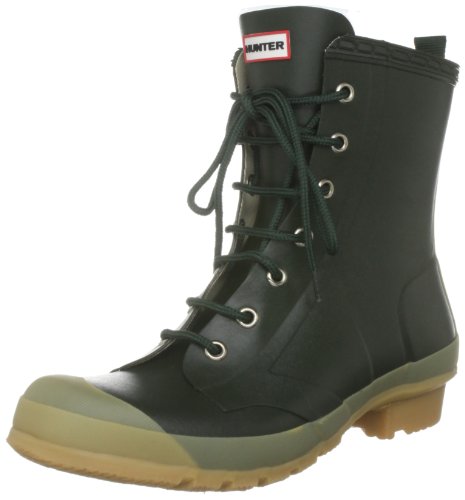 Hunter W24015, Unisex - Erwachsene Gummistiefel, Grün (dunkles oliv), 45,5 EU / 11 UK
