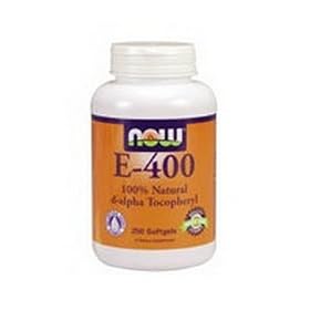 Now Foods E-400 D-Alpha Tocopheryl Acetate, D-Alpha Tocopheryl Acetate 250 Sgels