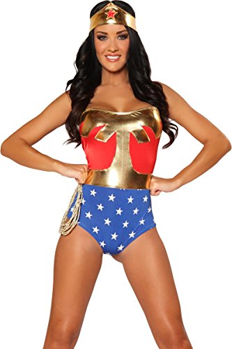 3WISHES 'American Hero Costume' Sexy Superhero Costume Woman