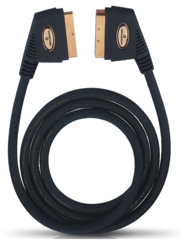 OEHLBACH Non Interference Scart-Scart connection, 3m. Colour: Black. STAR RATING : 4.