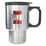 Illinois Fighting Illini NCAA Stainless Travel Mug