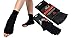 Non Slip Yoga Socks - Half Toe - Silicone Grip - Arch support - Organic Cotton