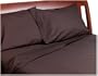 Wamsutta 360-Thread-Count Classic Supima Twill Twin Flat Sheet, Coffee Bean