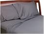 Wamsutta 360-Thread-Count Classic Supima Twill Full Fitted Sheet, Graphite