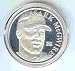 1998 Highland Mint MLB Baseball Collectible 39mm Coin Silver: Mark McGwire - St Louis Cardinals - 70 Home Runs