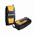 Compact Dynamo Radio Flashlight- Yellow