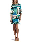 donna morgan Women's Mosaic Print Matte Jersey Dress