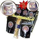 Beverly Turner Birthday Design Ribbon and Cake Happy 17th Birthday Coffee Gift Baskets... by 3dRose LLC
