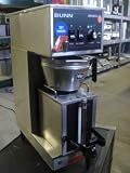 BUNN 23050.0007 Single 120V 3SET Mechanical Stainless Steel Funnel Brewer with Portable Server