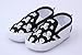 Bigood Baby Toddler Crib Skull Anti-Slip Shoes First Walking Sneakers Black