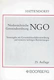 Produkt-Bild: Nieders&auml;chsische Gemeindeordnung (NGO)