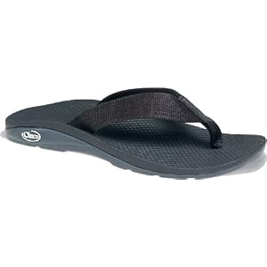 Chaco Ladies Flip EcoTread Sandals Black by Chaco