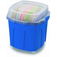 Suncast BR121207P 48 Quart Rolling Bin